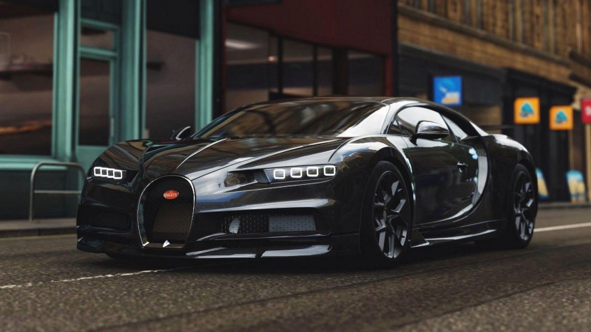 Bugatti Chiron Full HD 1080p Wallpaper 1920x1080px