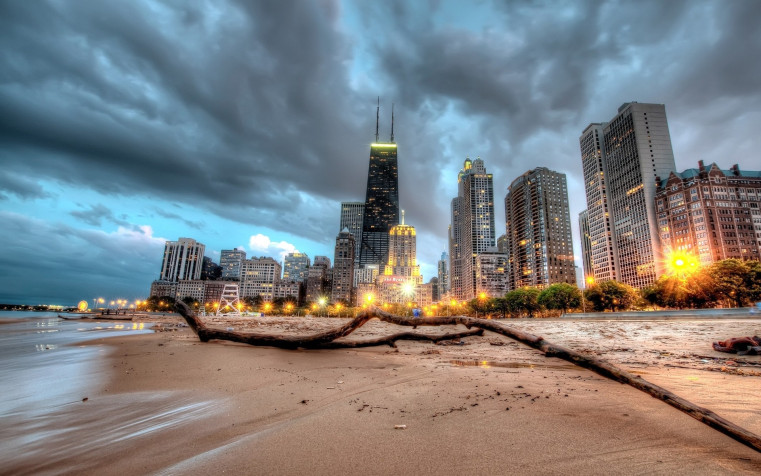 Chicago  Widescreen HD Wallpaper 1920x1200px