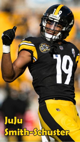 Juju Smith Schuster Phone HD Background 1080x1920px