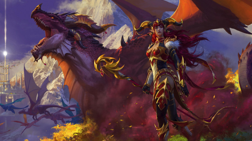 Alexstrasza 4k UHD Wallpaper 3840x2160px