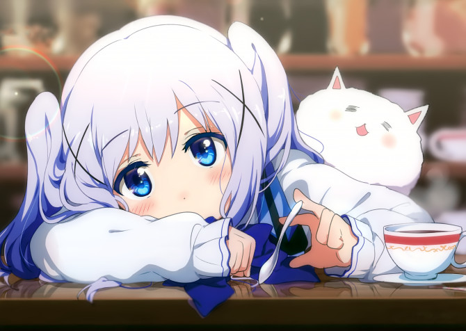 Chino Kafu Desktop HD Wallpaper 3500x2487px