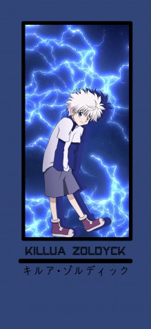 Killua iPhone 11 Pro Wallpaper 1125x2436px