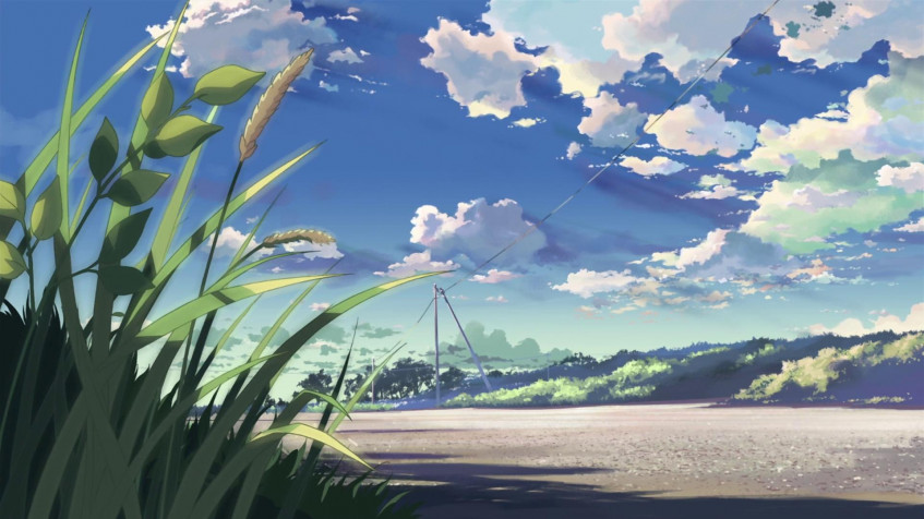 Anime Landscape Full HD 1080p Wallpaper 1920x1080px