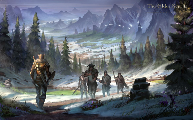 The Elder Scrolls Online Widescreen HD Wallpaper 1920x1200px