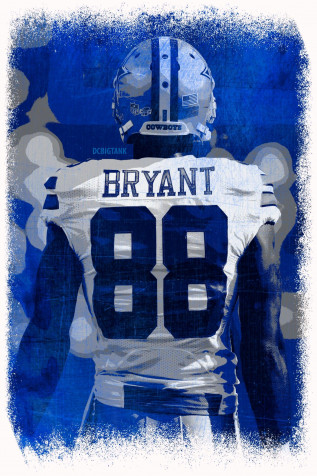 Dez Bryant iPhone Background Image 1365x2048px