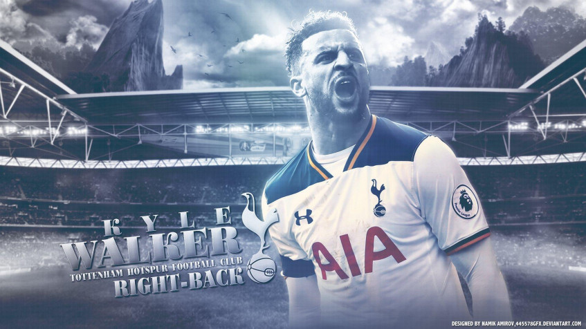 Kyle Walker Full HD 1080p Wallpaper 1920x1080px