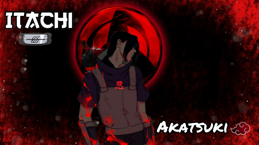 Itachi Uchiha Hd Full HD 1080p Wallpaper 1920x1080px