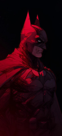 Batman Comic Cartoon iPhone Wallpaper Image 1181x2560px