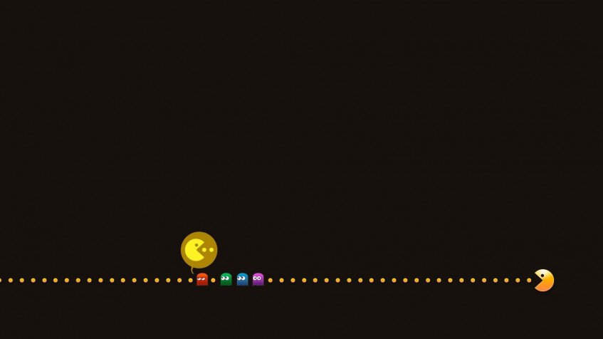 Pacman Full HD 1080p Wallpaper 1920x1080px