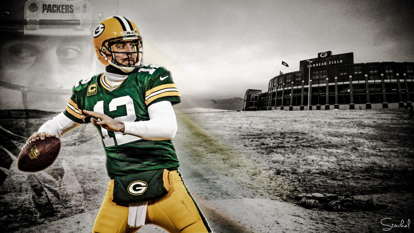 Aaron Rodgers Laptop Wallpaper 3552x2000px