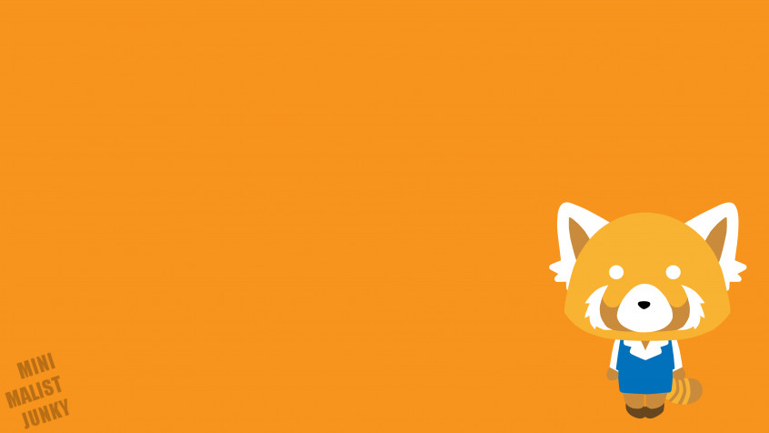 Aggretsuko HD Background 4020x2261px