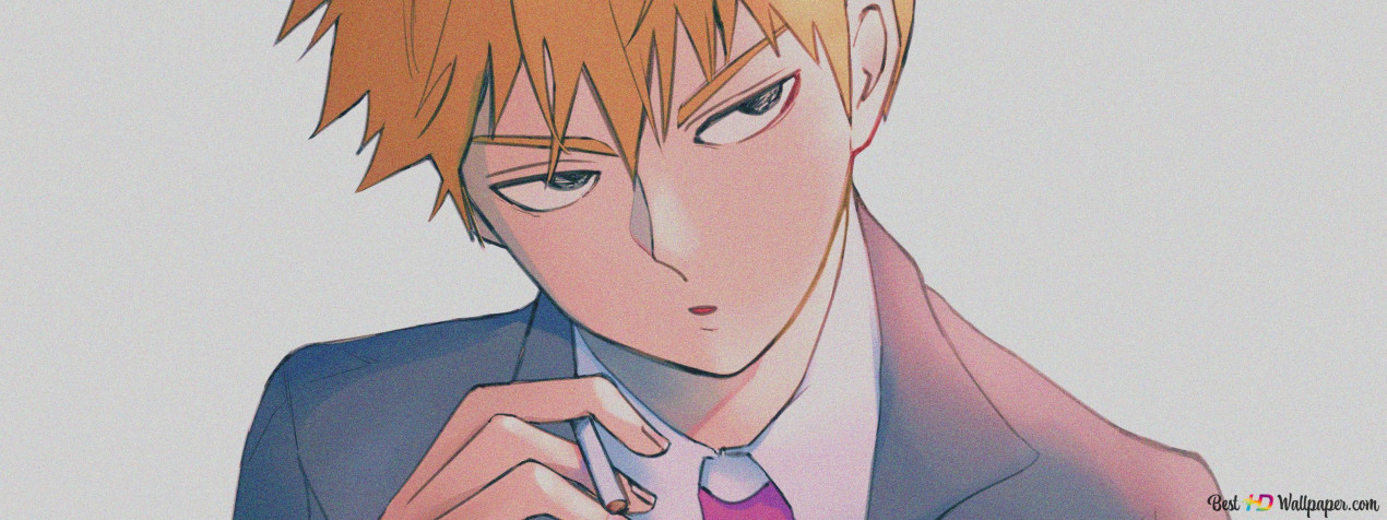 Arataka Reigen MacBook Background 3200x1200px