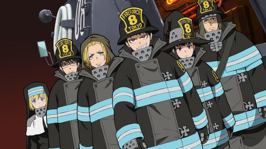 Fire Force Full HD 1080p Wallpaper 1920x1080px