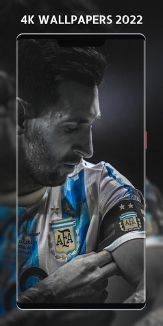 Messi Argentina iPhone Wallpaper Image 1080x2155px