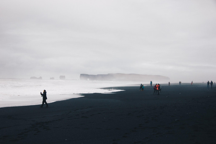 Reynisfjara Iceland Laptop Background 3840x2560px