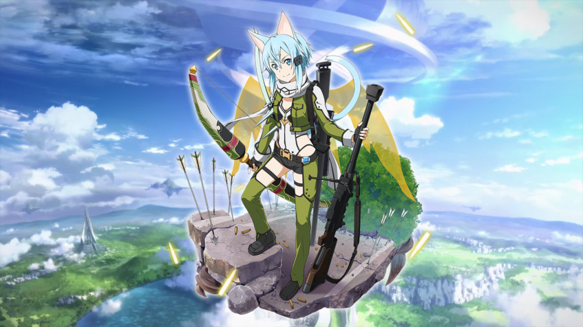 Sinon Laptop Wallpaper 2115x1189px