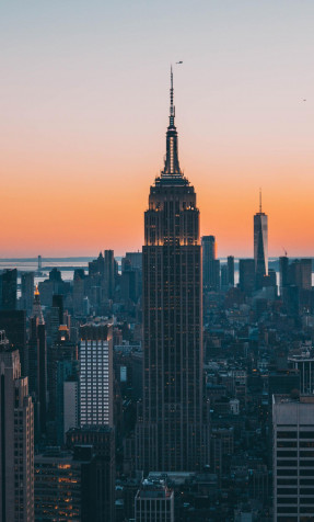 Empire State Phone Background Image 1280x2120px