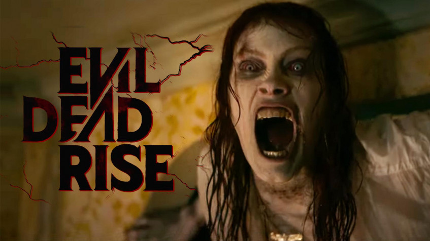 Evil Dead Rise Full HD 1080p Wallpaper 1920x1080px