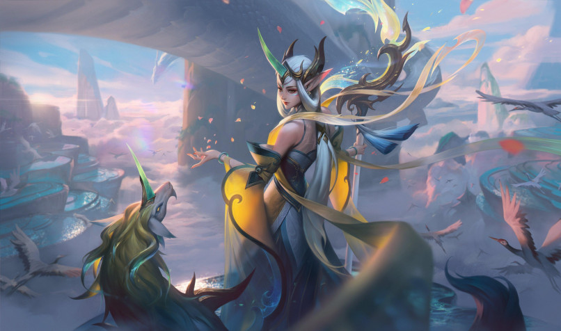 League Of Legends Desktop HD Background 4096x2417px