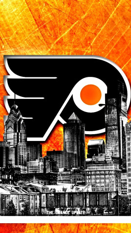 Philadelphia Flyers iPhone Wallpaper Image 1440x2556px