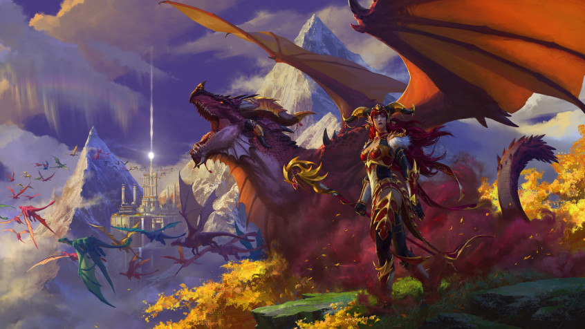 Alexstrasza 4k UHD Wallpaper 3840x2160px