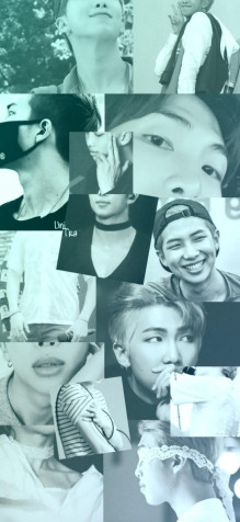 Kim Namjoon Mobile Wallpaper 886x1920px