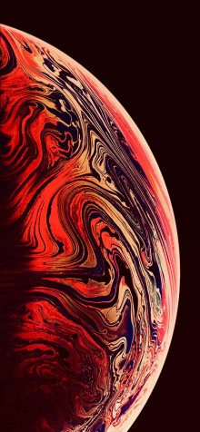 Red iPhone 11 Pro Max Wallpaper 1242x2688px