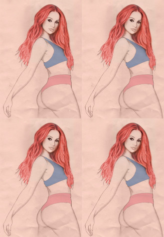 Madelaine Petsch Mobile Background 1035x1497px