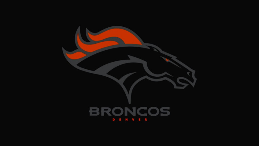 Denver Broncos Logo Full HD 1080p Wallpaper 1920x1080px