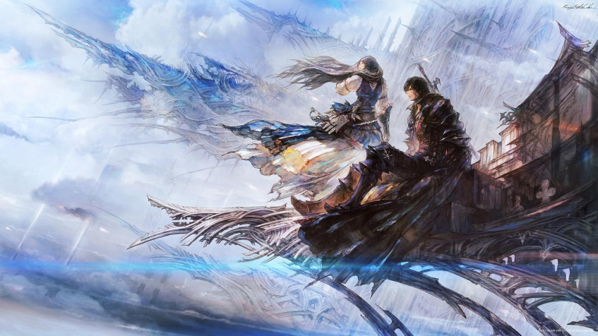 Final Fantasy 16 Full HD 1080p Wallpaper 1920x1080px