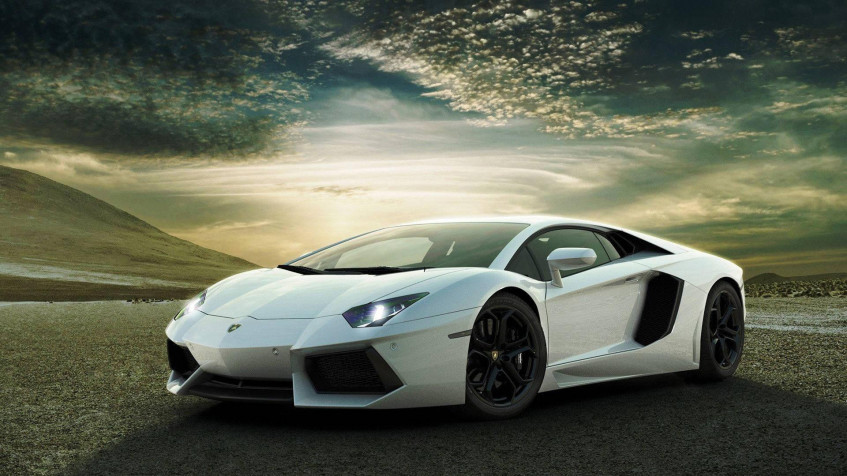 Lamborghini Logo Full HD 1080p Wallpaper 1920x1080px