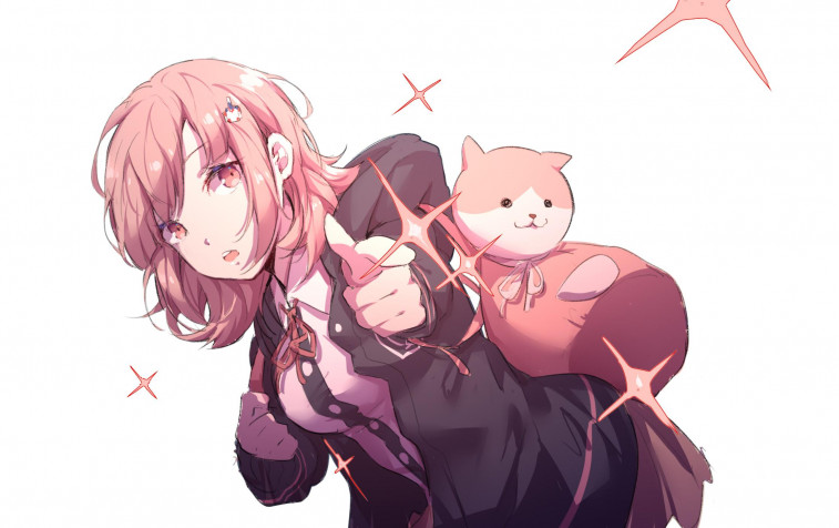 Chiaki Nanami Laptop Wallpaper 2232x1403px