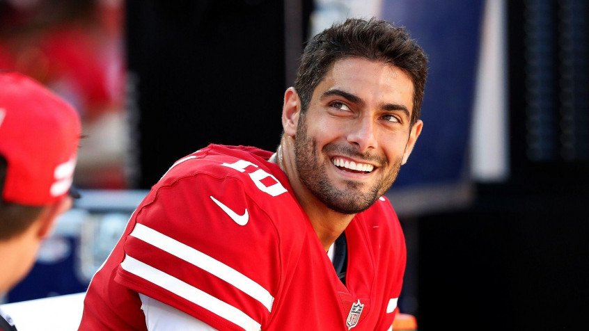 Jimmy Garoppolo MacBook Background 2048x1152px