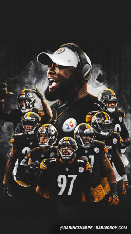 Pittsburgh Steelers iPhone Background 1152x2048px