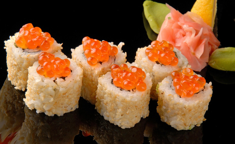 Sushi Desktop Background 3840x2360px