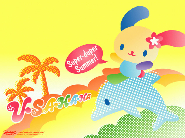 Sanrio Laptop Background 1024x768px