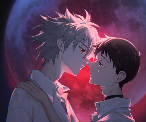 Kaworu Nagisa Desktop HD Wallpaper 2000x1667px