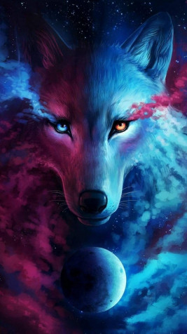 Wolf Wallpaper for iPhone 1024x1820px