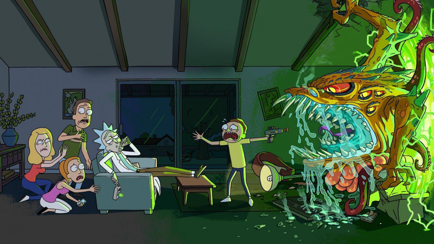 Rick And Morty Hd Full HD 1080p Wallpaper 1920x1080px