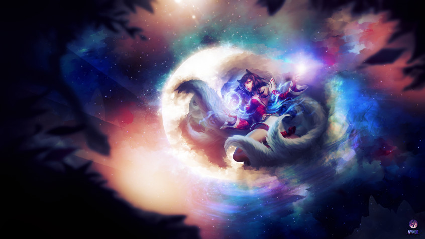 Ahri League Of Legends 2k QHD Wallpaper 2560x1440px