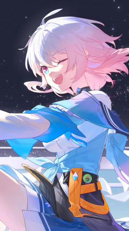 March 7th Honkai Star Rail 4k Phone Wallpaper 2160x3840px