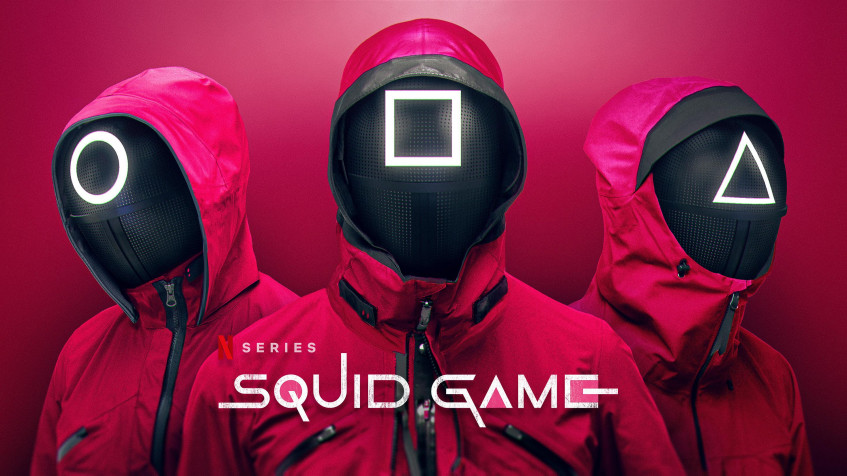 Squid Game MacBook Wallpaper 2936x1650px