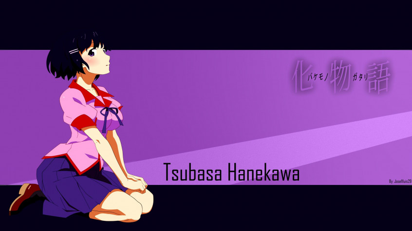 Tsubasa Hanekawa 2k QHD Wallpaper 2560x1440px