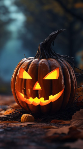 Jack Olantern 4k Phone Wallpaper 2160x3840px