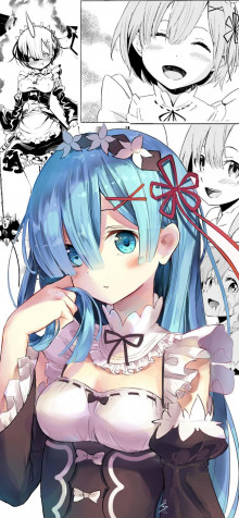 Rem iPhone 13 Pro Wallpaper 1170x2532px