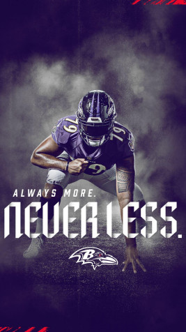 Baltimore Ravens Phone Background 1080x1920px