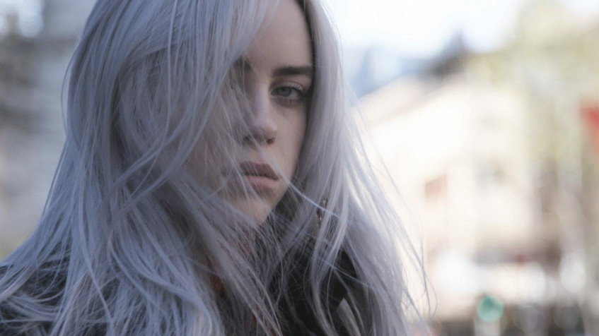 Billie Eilish Full HD 1080p Wallpaper 1920x1080px