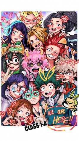 My Hero Academia Phone HD Background 1080x1920px