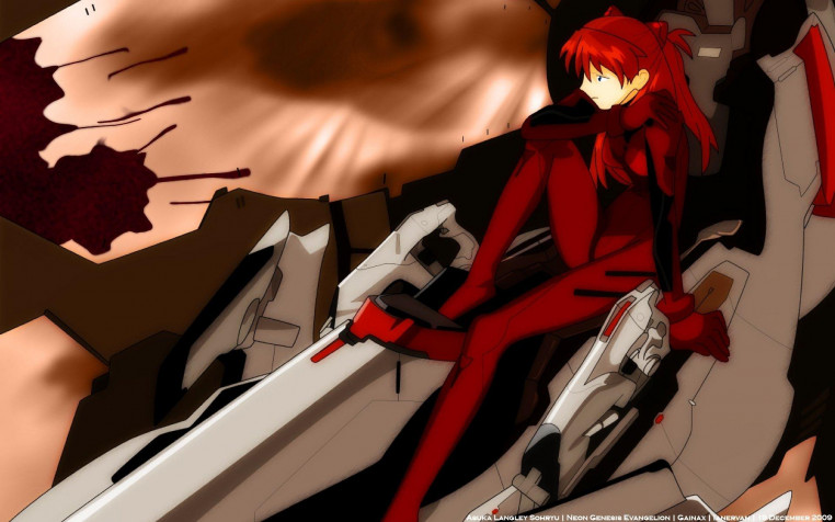 Asuka Langley Widescreen HD Wallpaper 1920x1200px