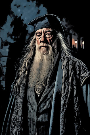 Dumbledore Android Wallpaper Image 896x1344px